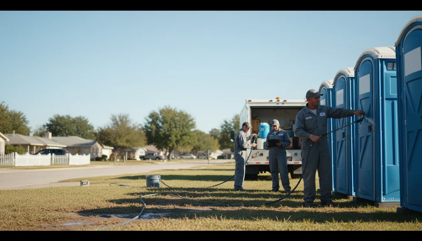Long-Term Portable Toilet Rental in Waterford, OH near me